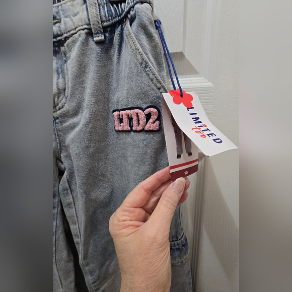 Limited Too Light Kids Bomber Jacket And Jeans Set, Size 10 - Picture 11 of 15